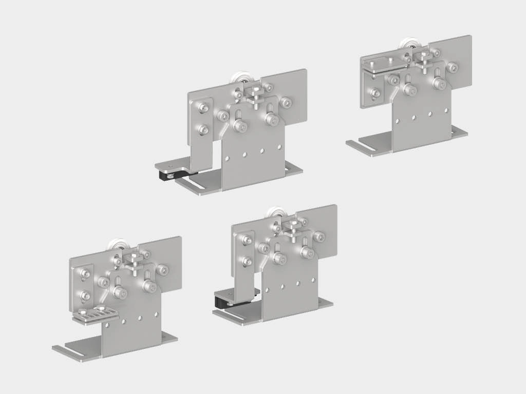 * Комплект кареток  (4 шт.) для внутренних створок в приводе AD-SP-TELESCOPE