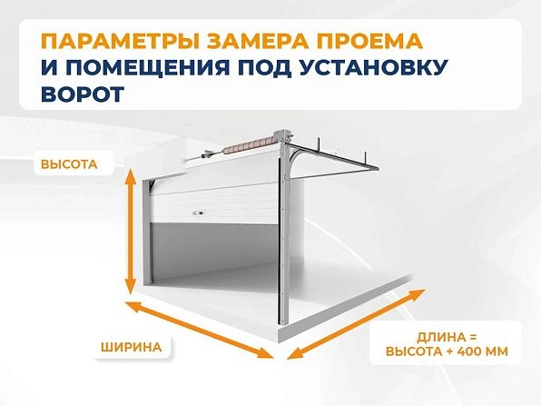 Секционные ворота 2500х2100 мм белые DoorHan rsd02, korolev.doorhan.ru